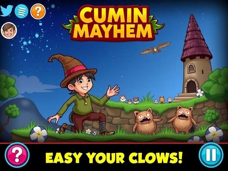 Cumin Magic Mayhem Game Screenshot